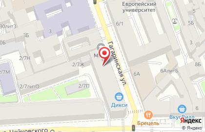 МИРТ на Гагаринской улице на карте