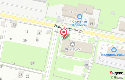 20 пожарно-спасательный отряд ФПС государственной противопожарной службы главного управления МЧС России по г. Санкт-Петербургу на карте