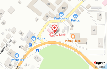 Магазин косметики и бытовой химии Санги Стиль на Центральной улице на карте