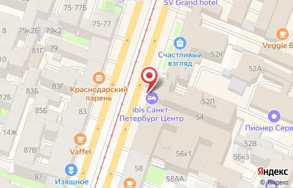 Банкомат ВТБ на Лиговском проспекте, 54 на карте