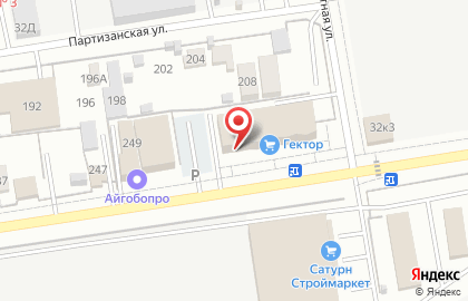 Магазин Гектор в Новосибирске на карте
