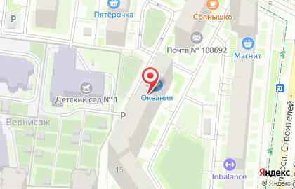 Детский бассейн Океания на карте