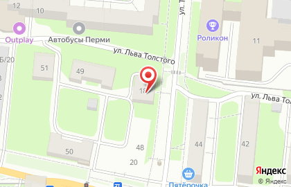 Компания Олимп в Индустриальном районе на карте