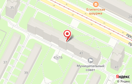 Адвокатский кабинет Борзенко П.Н. в Калининском районе на карте