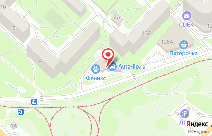 Компания ТрансТелеКом в Октябрьском округе на карте