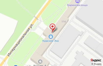 Красное Эхо на карте