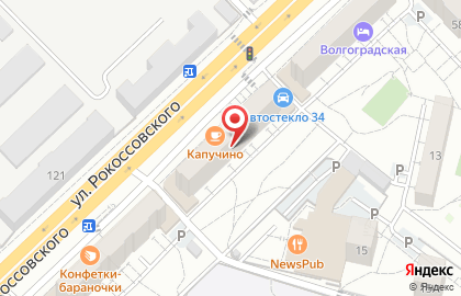 Кухни Трио на Рокоссовского на карте