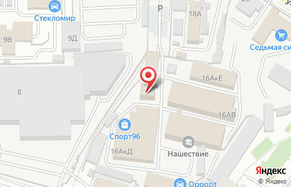 Сервисный центр EkbService в Верх-Исетском районе на карте