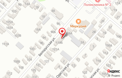 Парикмахерская Каприз на Белорусской улице на карте