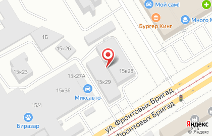Текстильное объединение Монолит-Екатеринбург на карте