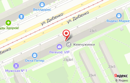 Переводческая компания Perevod.vip в Санкт-Петербурге на карте