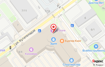 Yota в Новосибирске на карте