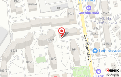 Магазин Новоалександровские колбасы на Октябрьской улице на карте