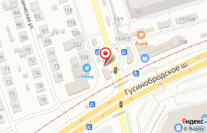 Аптека Листик в Новосибирске на карте