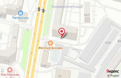 Агентство недвижимости Тётя Света в Центральном районе на карте