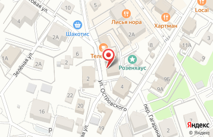 Почта Банк в Калининграде на карте