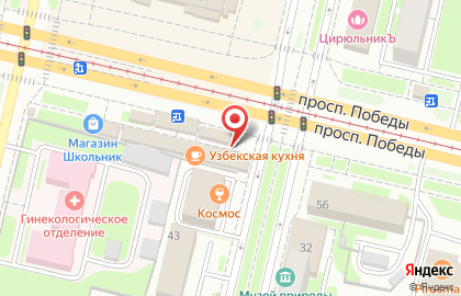 Салон цветов Николь на проспекте Победы на карте