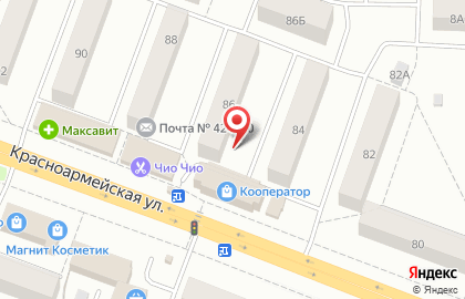 Стройкомплект на Красноармейской улице на карте