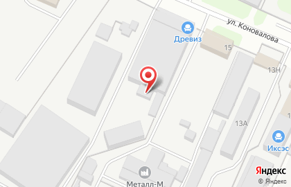 Оптовая компания ОптПосуда на улице Коновалова на карте