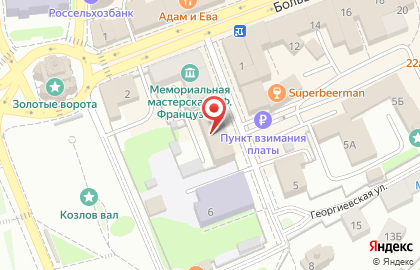 Центр на Спасской улице на карте