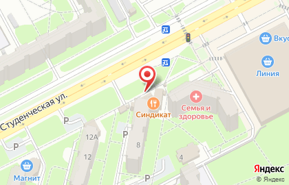 Киоск фастфудной продукции Aura fast food на карте