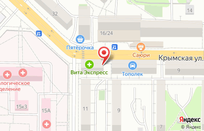 Магазин рыбной и мясной продукции в Заводском районе на карте