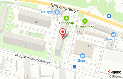 Компания по банкротству физических лиц на улице Адмирала Нахимова на карте
