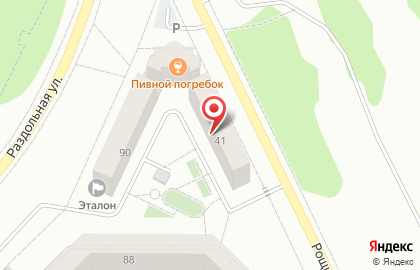 Торгово-монтажная компания на Рощинской улице на карте