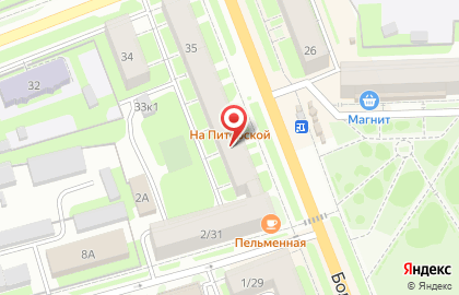 Магазин Мир Авто на Большой Санкт-Петербургской улице на карте