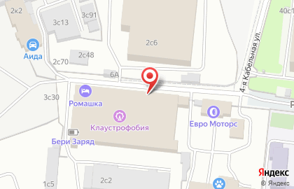 Продуктовый магазин в Москве на карте