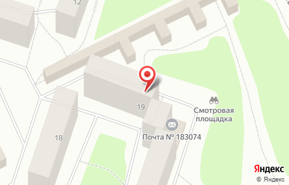 Центральная городская библиотека г. Мурманска Информационный интеллект-центр в Мурманске на карте