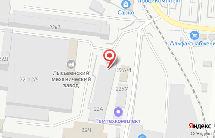 Региональный склад Sv-мебель на Хлебозаводской улице на карте