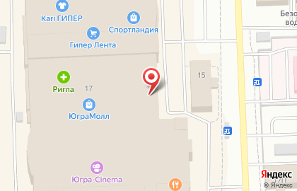 Магазин спортивных товаров Спортмастер на улице Кузоваткина на карте