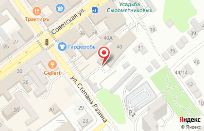 Салон Кухни Трио на Степана Разина на карте