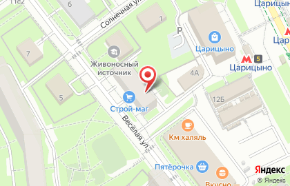 Еврохимчистка Леда. Прачечная в Царицыно на карте
