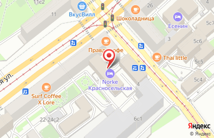 Log Inn & Nice Hostel в Красносельском районе на карте