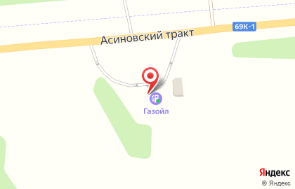 Татнефть в Томске на карте