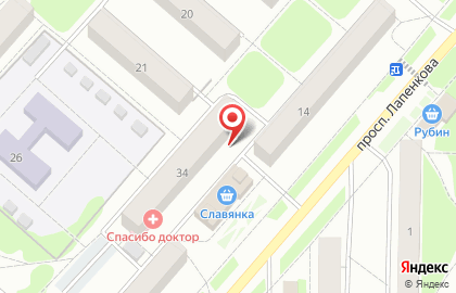 Супермаркет Ледяной городок в Красноярске на карте
