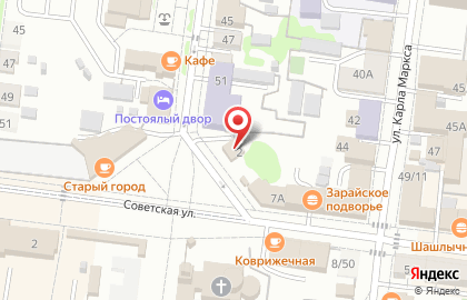 Магазин Удачный на карте