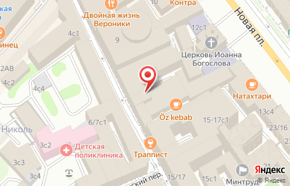 Свм-принт на площади Революции на карте