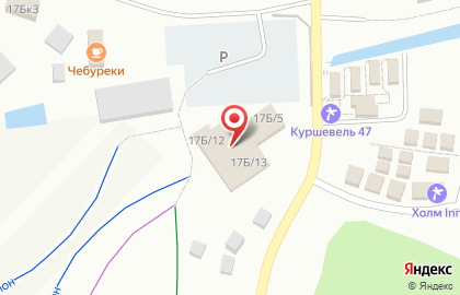 Северный склон на карте