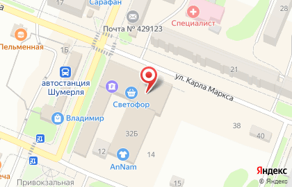 СберБанк в Чебоксарах на карте