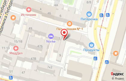 Магазин Мастеровой в Калининском районе на карте