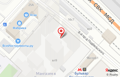 КухниБум на Открытом шоссе на карте