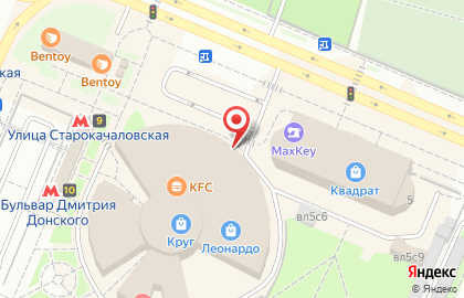 Цифровой центр Ноу-Хау на Бульваре Дмитрия Донского на карте