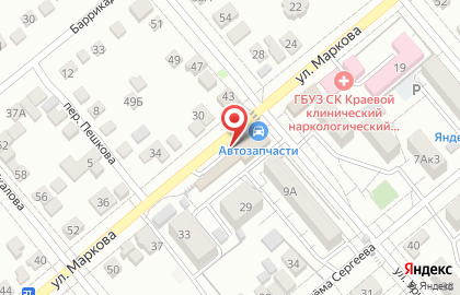 Тренажерный зал Muscle Gym на карте