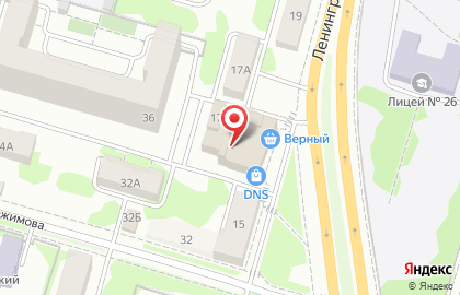 Aurum на улице Ленинградской на карте
