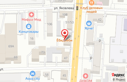 Кадастровый инженер Карнаухова М.А. на карте