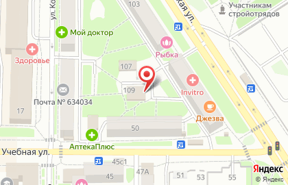 Ювелирный салон Русское золото на Красноармейской улице на карте