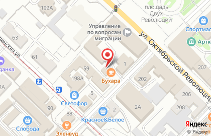 Чайхана Бухара в Москве на карте